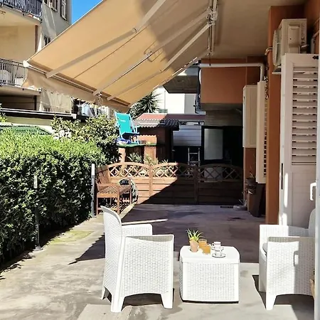 アパート 50 Mt Dal Mare Corte Wi-fi E Condizionatore